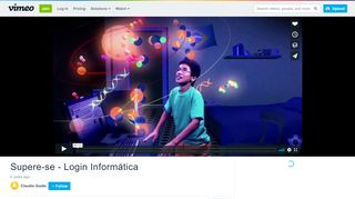 
                            6. Supere-se - Login Informática on Vimeo