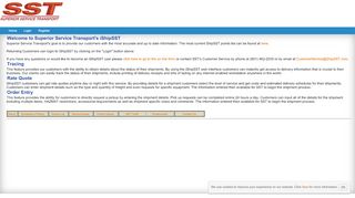 
                            9. Superior Service Transport, Inc. [TM4Web] - sst.tmwcloud.com