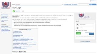 
                            6. SUP:Login - Wiki Unioeste NTI