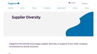 
                            3. Supplier Diversity - Capgemini