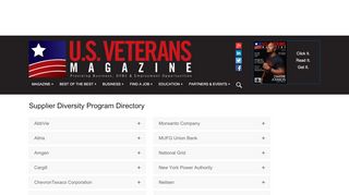 
                            7. Supplier Diversity Program Directory | US Veterans Magazine ...