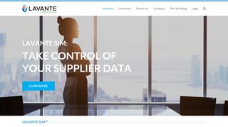 
                            1. Supplier Information Management - Lavante