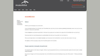 
                            7. Supplier Portal ArcelorMittal Gent Home