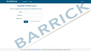 
                            2. Supplier Portal Log in - ACACIA