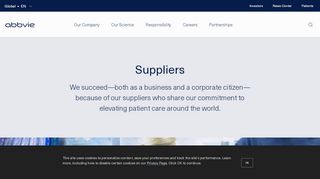 
                            10. Suppliers | AbbVie