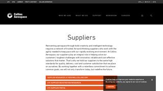 
                            9. Suppliers - Collins Aerospace