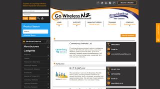 
                            7. Suppliers of Wireless Network Equipment - Go Wireless NZ