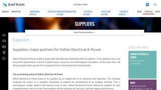 
                            9. Suppliers | Safran Electrical & Power