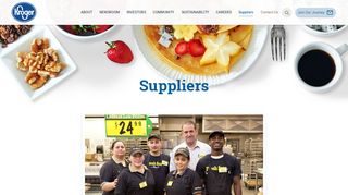 
                            5. Suppliers - The Kroger Co.