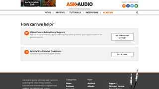 
                            4. Support - Ask.Audio