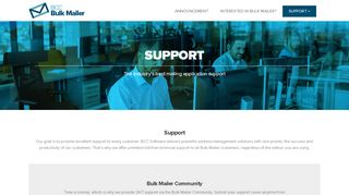
                            6. Support – Bulkmailer.com