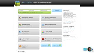 
                            3. Support Details.com [Get Your Browser Version, System ...