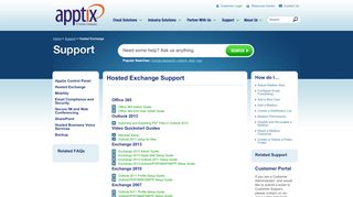 
                            4. Support | Email - Apptix