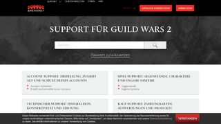 
                            8. Support für Guild Wars 2