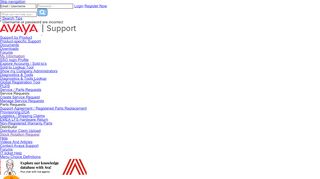 
                            8. Support Help - Avaya Access