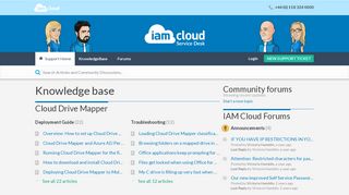 
                            5. Support : IAM Cloud Technical Support