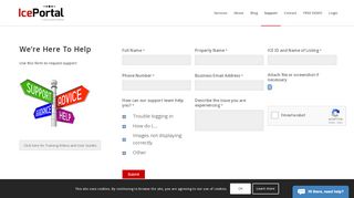 
                            3. Support - IcePortal, a Shiji (US) brand
