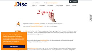 
                            3. Support - jdisc.com