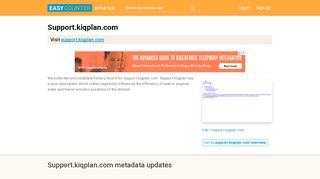 
                            9. Support Kiqplan (Support.kiqplan.com) - Kiqplan - Help …