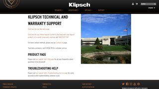 
                            3. Support | Klipsch