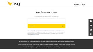 
                            1. Support Login: Ask USQ Future Students