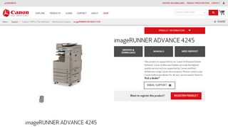 
                            7. Support | Multifunction Copiers | imageRUNNER ... - Canon USA