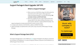 
                            9. Support Package & Stack Upgrade: SAP SPS - Guru99