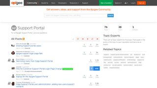 
                            1. support portal - Apigee Community