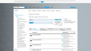 
                            5. Support Portal - Cartridges QSP - Festo