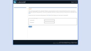 
                            5. Support Portal | Lakeside Software