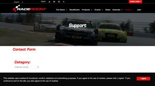 
                            5. Support - RaceRoom.com