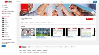 
                            3. Support S-Verein - YouTube