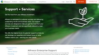 
                            5. Support & Services | Alfresco