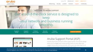 
                            5. Support Services | Aruba, a Hewlett Packard Enterprise company