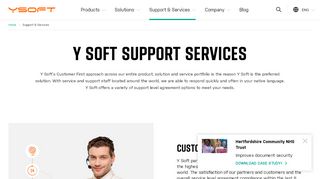 
                            5. Support & Services | Y Soft Corporation