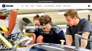 
                            3. Support Solutions | Saab