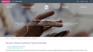 
                            3. Support - XO Hosted PBX | XO Communications
