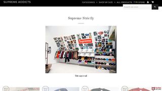 
                            9. Supreme Strictly – SUPREME ADDICTS