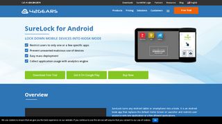 
                            2. SureLock for Android - 42Gears