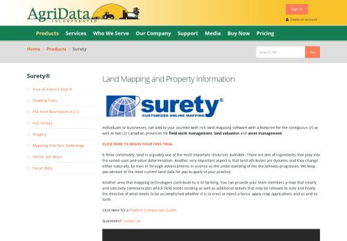 
                            2. Surety - AgriData