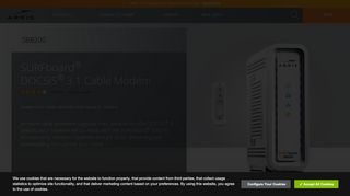 
                            6. SURFboard SB8200 DOCSIS 3.1 Cable Modem | ARRIS