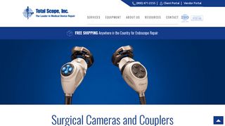 
                            7. Surgical Camera Repair | Total Scope, Inc.