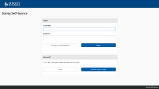 
                            5. Surrey Self-Service