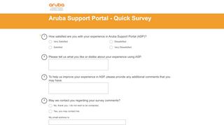 
                            6. SurveyMonkey Powered Online Survey