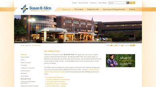 
                            5. Susan B. Allen Memorial Hospital [About Us - My Health Portal]