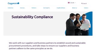 
                            2. Sustainability Compliance - Capgemini