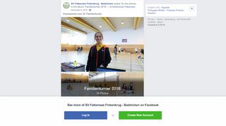 
                            8. SV Falkensee Finkenkrug - Badminton... - SV Falkensee ...