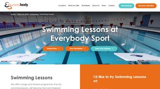 
                            5. Swimming Lessons - everybody.org.uk