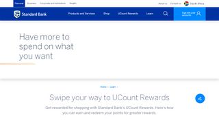 
                            7. Swipe your way to Ucount Rewards | Standard Bank