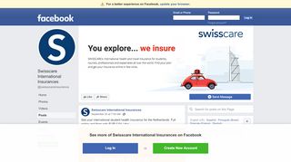 
                            4. Swisscare International Insurances - Posts | Facebook